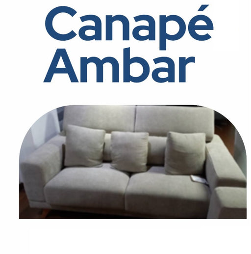 CANAPE AMBAR 3 PLACES