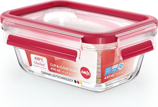 BOITE A PROVISION N1040510  RECT 0.45L EN VERRE TEFAL