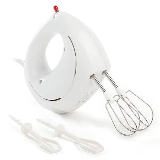 BATTEUR À MAIN, HM2601F1 300 W, BOUTON RÉGLABLE À 5 VITESSES  BLANC