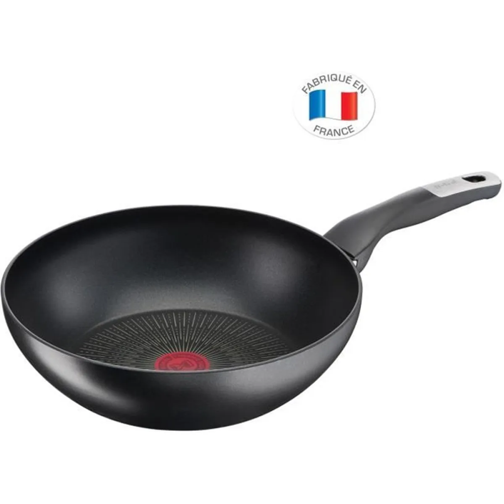 POELE B5541902 ALU NS PTFE EASY COOK & CLEAN WOK 28CM TEFAL