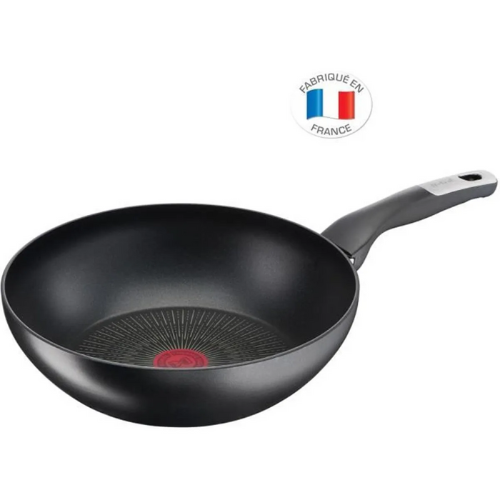 POELE B5541902 ALU NS PTFE EASY COOK & CLEAN WOK 28CM TEFAL