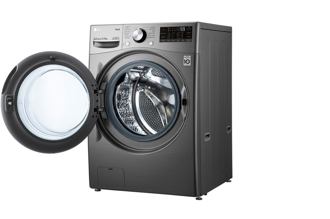 Machine à laver et Sécher F0L9DGP2S (15/8)kg - Inox