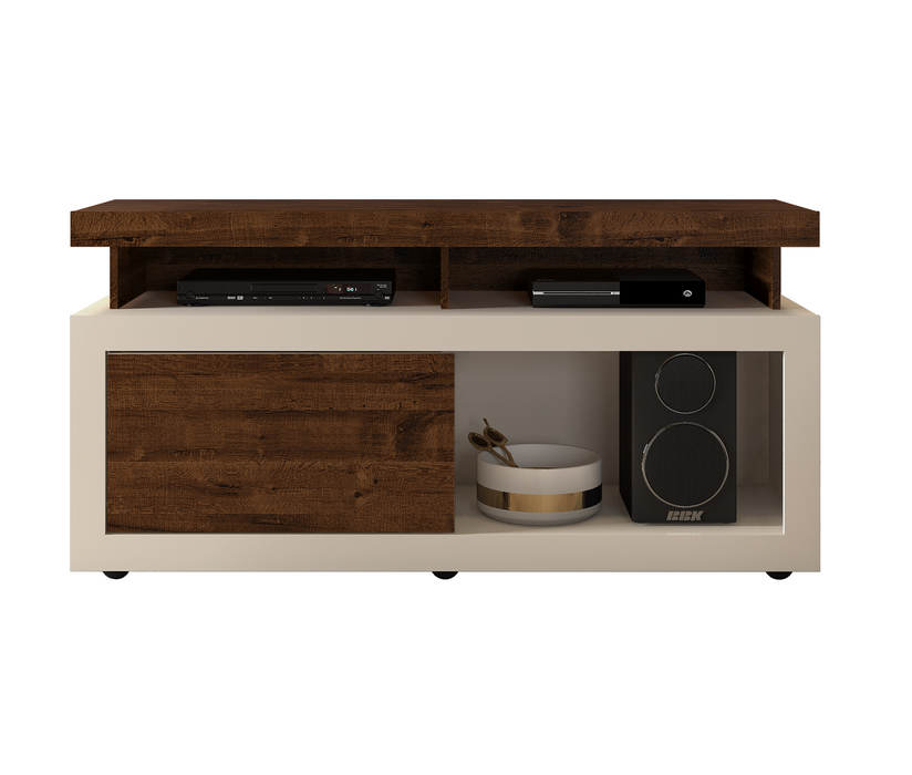 MEUBLE TV DJ VERANO RUSTICO MALBEC/OFF WHITE* 18 378.146