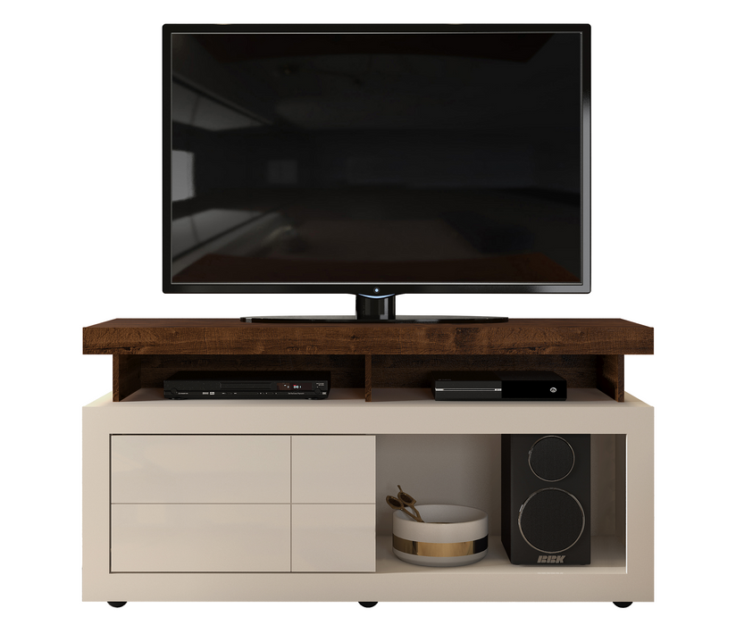 MEUBLE TV DJ VERANO RUSTICO MALBEC/OFF WHITE* 18 378.146
