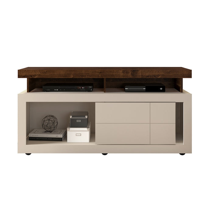 MEUBLE TV DJ VERANO RUSTICO MALBEC/OFF WHITE* 18 378.146