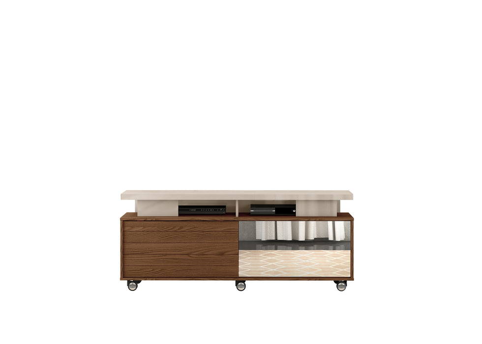 MEUBLE TV DJ AGEO WITH MIRROR MARROQUIM/OFF WHITE * 18 735.192