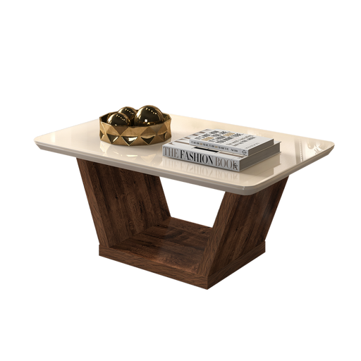 TABLE CENTRALE  DJ DORIS RUSTICO MALBEC/OFF WHITE * 20 625.146