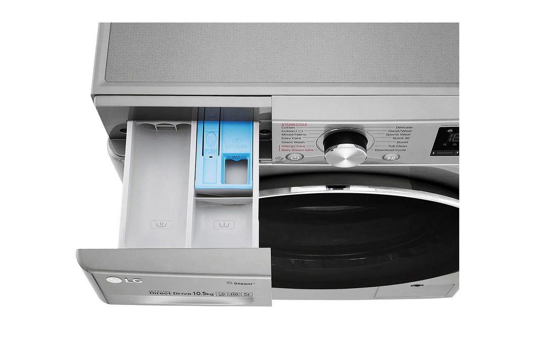 Lachine à laver F4V5RYP2T -10.5kg - Inox