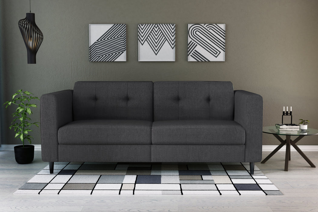 CANAPE BOSTON II  CF3 tissu Malmo charbon - A64241