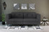 CANAPE BOSTON II  CF3 tissu Malmo charbon - A64241
