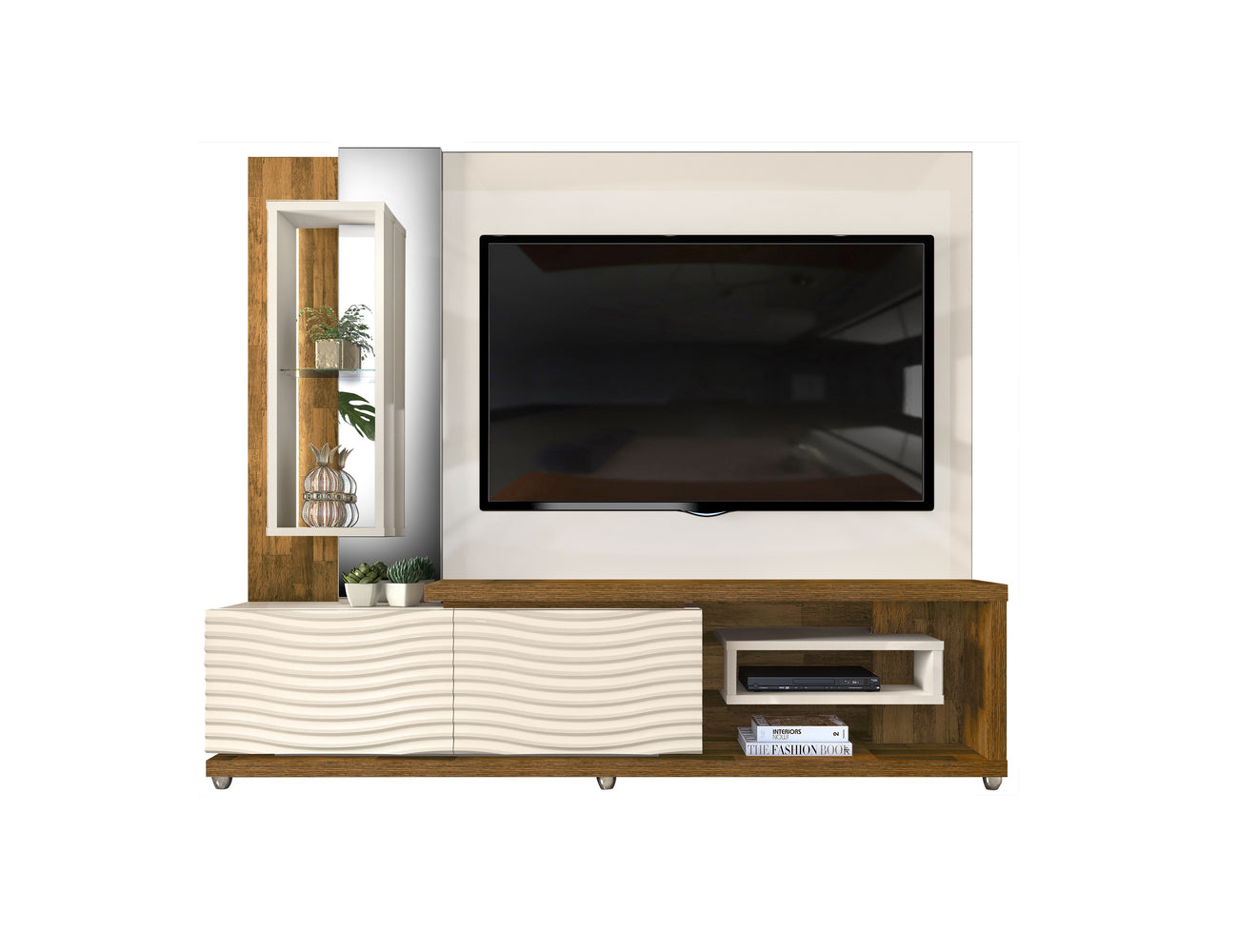MEUBLE TV DJ DALLE 3D ONDAS OFF WHITE/DEMOLICAO * 20 607.154