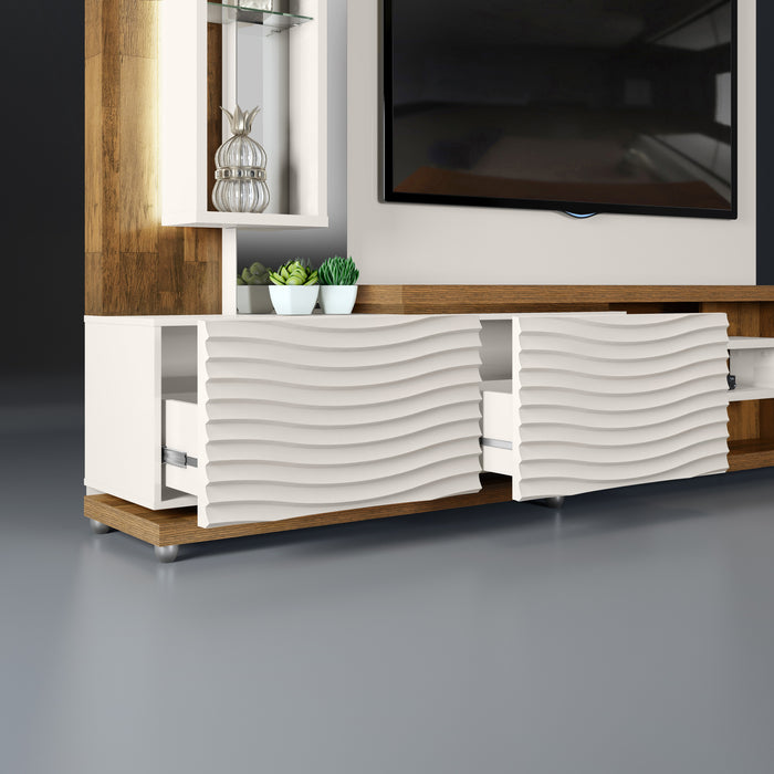 MEUBLE TV DJ DALLE 3D ONDAS OFF WHITE/DEMOLICAO * 20 607.154