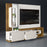 MEUBLE TV DJ DALLE 3D ONDAS OFF WHITE/DEMOLICAO * 20 607.154