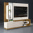 MEUBLE TV DJ DALLE 3D ONDAS OFF WHITE/DEMOLICAO * 20 607.154