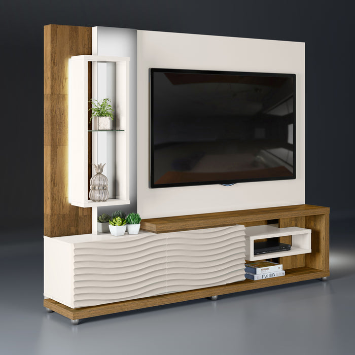 MEUBLE TV DJ DALLE 3D ONDAS OFF WHITE/DEMOLICAO * 20 607.154