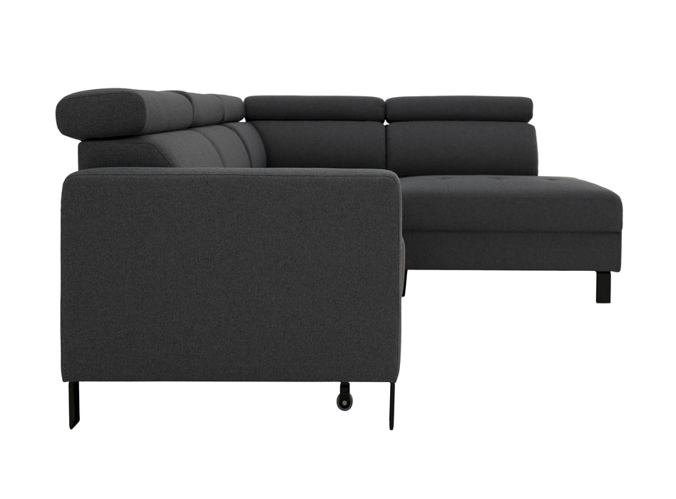 CANAPE  JACKY  PANO MALMO ANTRHACITE -A95159