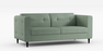 CANAPE BOSTON II  CF3 tissu Malmo aqua - A64253